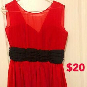 Brand new woman red dress for $26